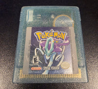 GBC/GBA - POKEMON CRYSTAL [AUTHENTIC, NEW SAVE BATTERY!]
