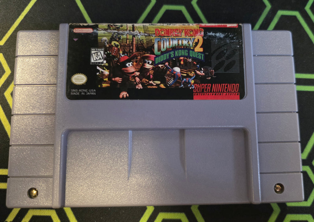 SNES - DONKEY KONG COUNTRY 2: DIDDY'S KONG QUEST [CART ONLY] (AS PICTURED)