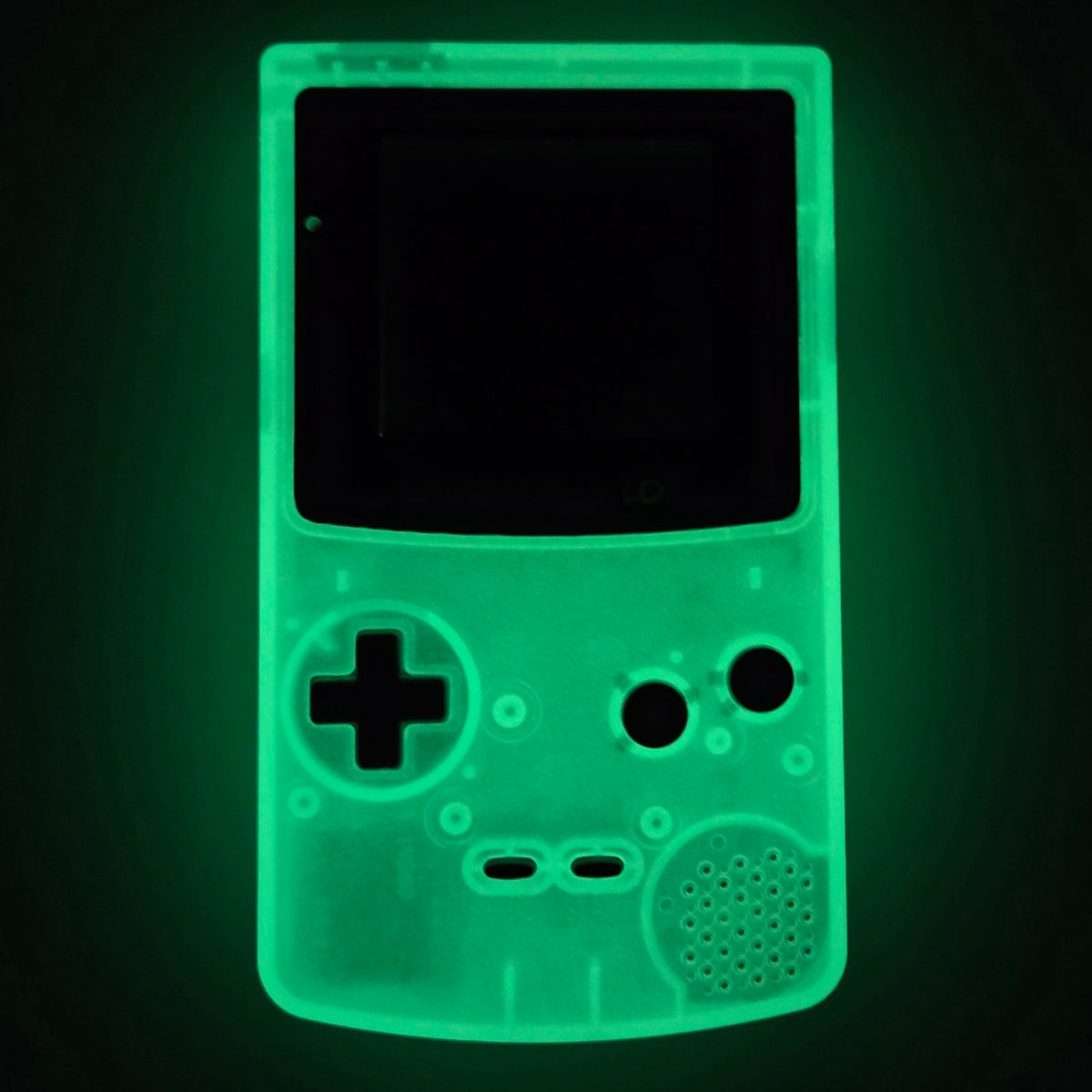 GAMEBOY COLOR CONSOLE - TRANSLUCENT *GLOW IN THE DARK* (AMAZING CONDIT ...