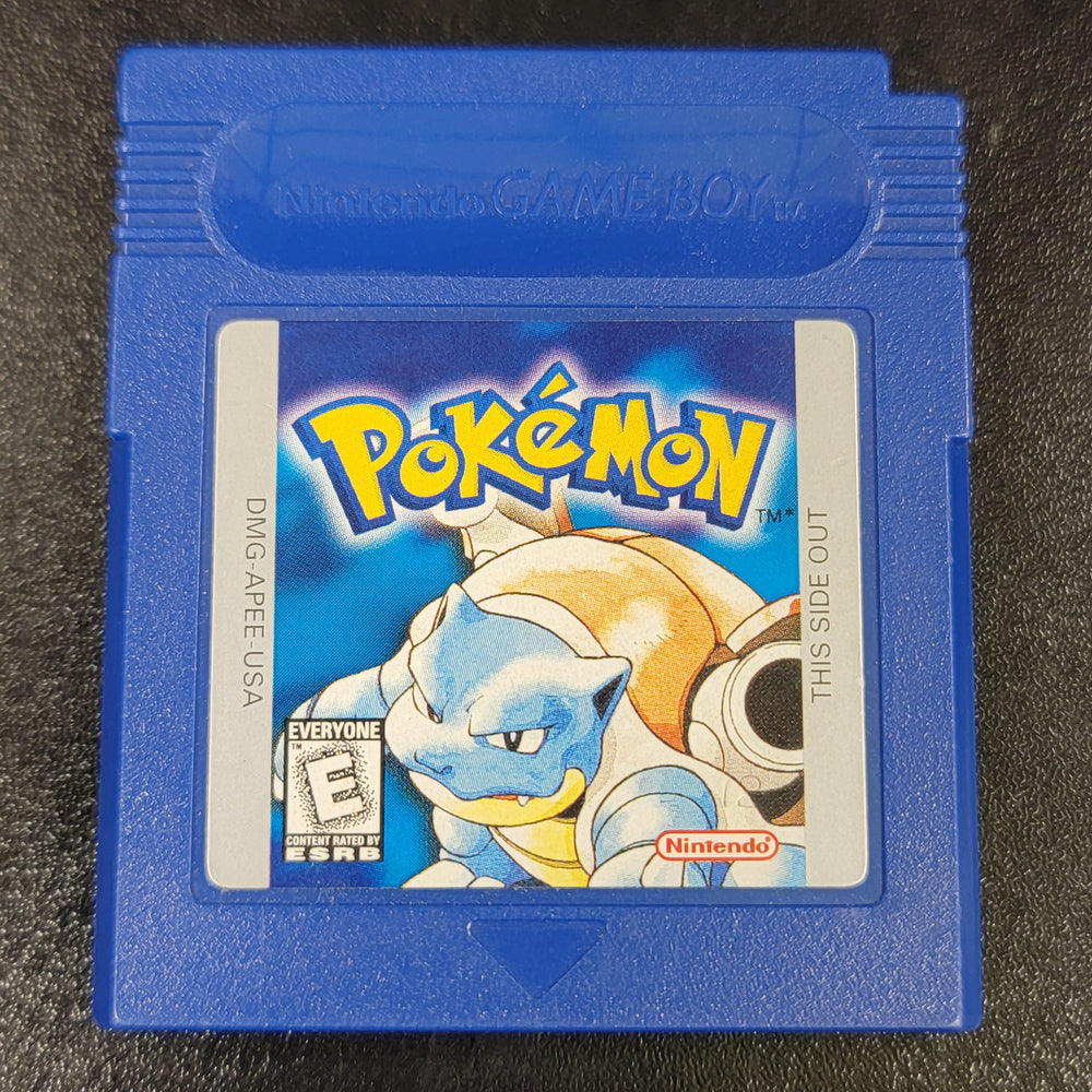 GB/GBC/GBA - POKEMON BLUE [AUTHENTIC CART, WORKING BATTERY]