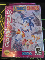 Game Gear - SONIC CHAOS [NEW/SEALED]
