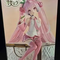 FuRyu Hatsune Miku (Sakura Miku 2024) Pearl Color Ver. Noodle Stopper Figure