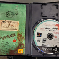 Playstation 2 - Manhunt 2 [CIB, HOLLYWOOD VIDEO CASE]