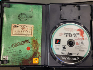 Playstation 2 - Manhunt 2 [CIB, HOLLYWOOD VIDEO CASE]