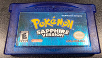 GBA - POKEMON SAPPHIRE (AUTHENTIC) NEW TIME BATTERY! [CART ONLY]
