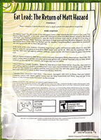 XBOX 360 - EAT LEAD: THE RETURN OF MATT HAZARD (HOLLYWOOD VIDEO CASE) [CIB]
