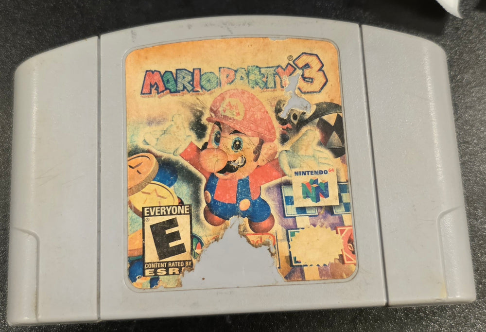 N64 - Mario Party 3 [CART ONLY] {LABEL DAMAGE}