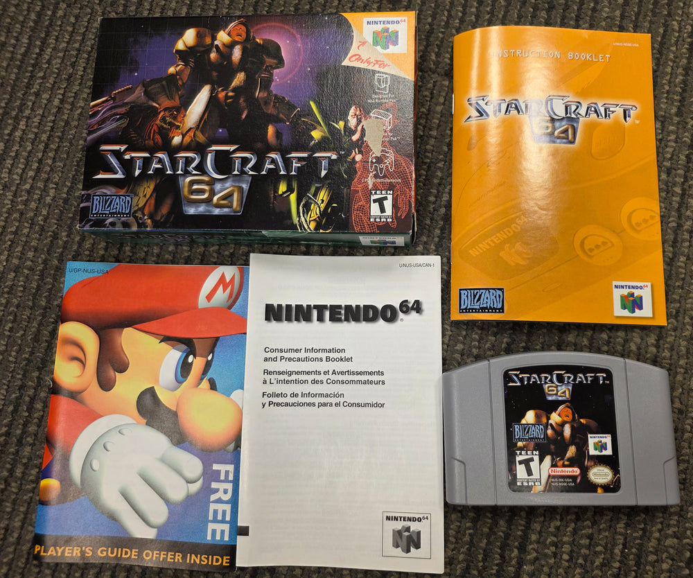 N64 - STARCRAFT 64 {CIB}