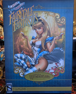 J. SCOTT CAMPBELL'S FAIRYTALE FANTASIES ALICE IN WONDERLAND SIDESHOW EXCLUSIVE STATUE
