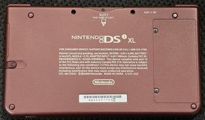 NINTENDO DSi XL CONSOLE - BURGUNDY/MAROON W/ CASE