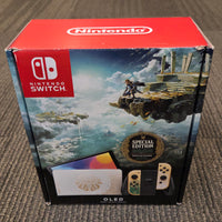 NINTENDO SWITCH OLED CONSOLE - ZELDA TEARS OF THE KINGDOM [COMPLETE IN BOX]
