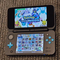 NINTENDO NEW 2DS XL CONSOLE - BLACK & TURQUOISE (SEE PICTURES FOR CONDITION)

