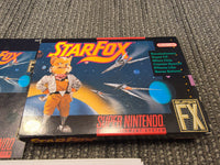 SNES - STAR FOX [IN BOX WITH MANUAL, NO POSTER]
