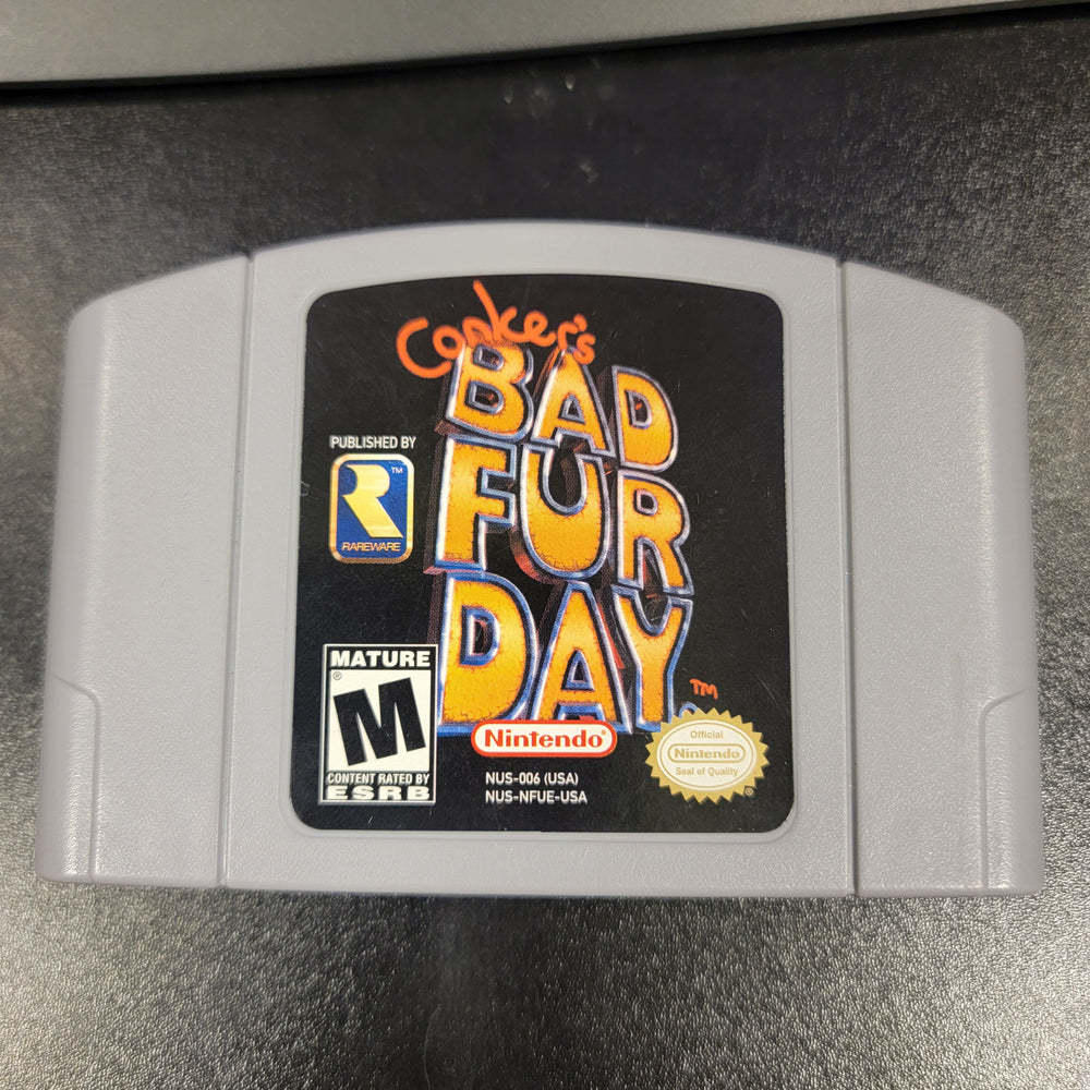 N64 - CONKER'S BAD FUR DAY