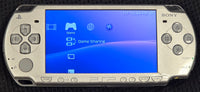 SONY PSP (SILVER) CONSOLE {MODEL-2001} - 4GB MEMORY STICK
