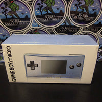 NINTENDO GAMEBOY MICRO CONSOLE - BLUE (JPN) [CIB] WITH STAND!

