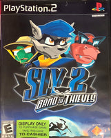 Playstation 2 - SLY 2 BAND OF THIEVES (DISPLAY BOX) [NO MANUAL]
