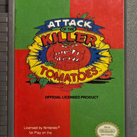 NES - ATTACK OF THE KILLER TOMATOES