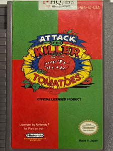 NES - ATTACK OF THE KILLER TOMATOES
