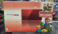 NINTENDO 3DS CONSOLE - FLAME RED (SUPER MARIO 3D LAND INCLUDED) [NEW, FACTORY SEALED!]

