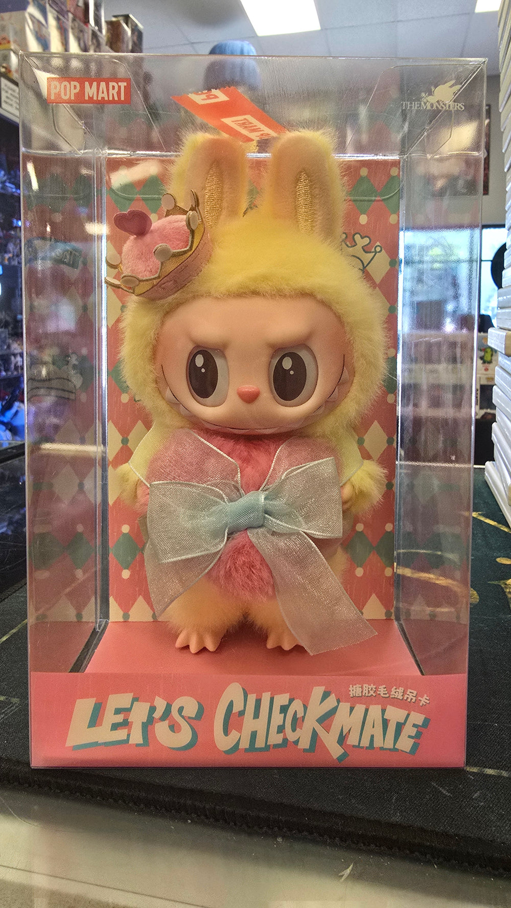 OFFICIAL POP MART LET'S CHECKMATE QUEEN LABUBU (NEW/SEALED)