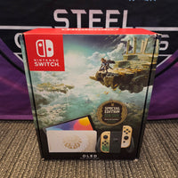 NINTENDO SWITCH OLED CONSOLE - ZELDA TEARS OF THE KINGDOM [COMPLETE IN BOX] *AMAZING CONDITION*
