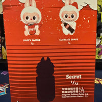 OFFICIAL/AUTHENTIC LABUBU BY POPMART COCA-COLA - 1 SEALED MYSTERY BOX - COKE