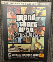 GAME GUIDES - GRAND THEFT AUTO SAN ANDREAS (WITH MAP FOLD OUT) [GOOD CONDITION]

