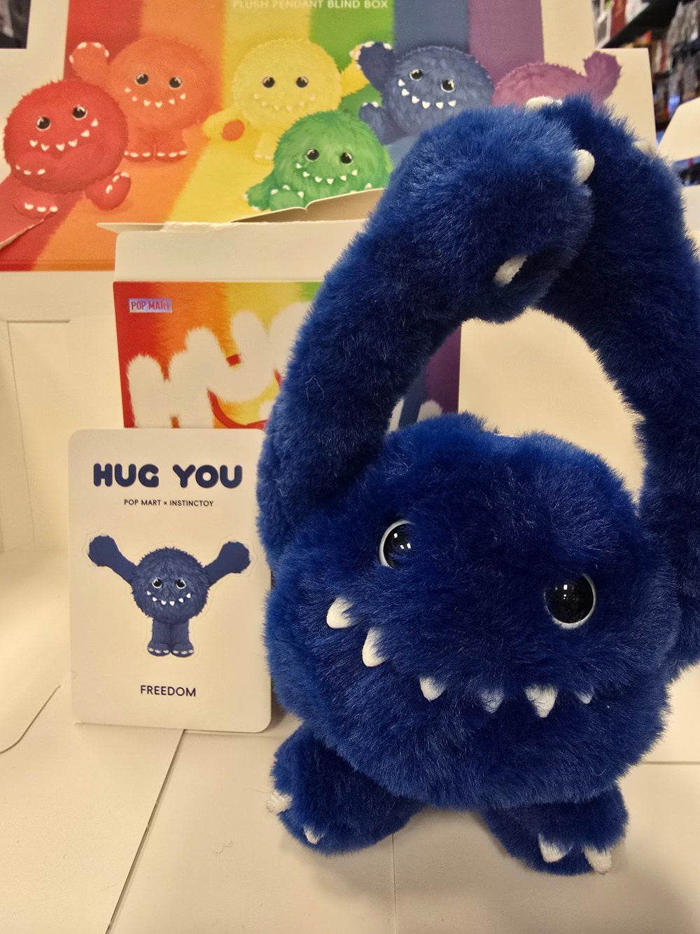 OFFICIAL/AUTHENTIC POPMART X INSTINCT TOY - FREEDOM (BLUE)