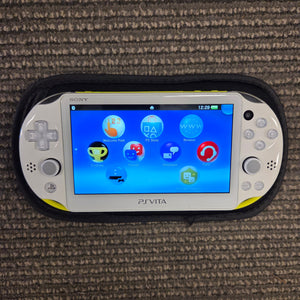 SONY PS VITA CONSOLE (PCH-2000) LIME GREEN / WHITE {CIB}