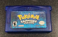 GBA - POKEMON SAPPHIRE (AUTHENTIC) NEW SAVE BATTERY! [CART ONLY]
