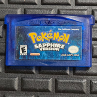 GBA - POKEMON SAPPHIRE (AUTHENTIC) NEW BATTERY!
