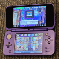 NINTENDO NEW 2DS XL CONSOLE - PURPLE / SILVER
