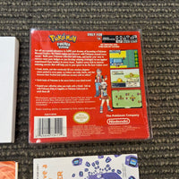 GBA POKEMON FIRE RED (CIB) W/ WIRELESS ADAPTER - GAMEBOY ADVANCE
