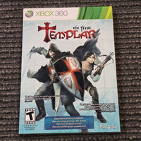 Xbox 360 - THE FIRST TEMPLAR [FACTORY SEALED / NEW] EXCLUSIVE BONUS CONTENT COVER
