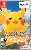 SWITCH - Pokémon - Let's Go, Pikachu! (DISPLAY BOX) [CIB]

