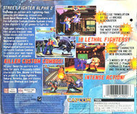 PLAYSTATION - STREET FIGHTER ALPHA 2 [CIB] *PUNCH HOLE ON SPINE INDICATES EMPLOYEE / PROMOTIONAL GAME*
