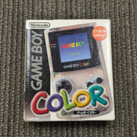 GAMEBOY COLOR CONSOLE *CIB* - JAPAN EXCLUSIVE TRANSLUCENT CLEAR (AMAZING CONDITION!)
