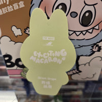 OFFICIAL/AUTHENTIC LABUBU BY POPMART EXCITING MACARON - GREEN GRAPE (1 OPENED BOX, 1 CARD, 1 LABUBU)

