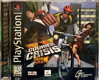 PLAYSTATION - COURIER CRISIS [CIB] *PUNCH HOLE ON SPINE INDICATES EMPLOYEE / PROMOTIONAL GAME*
