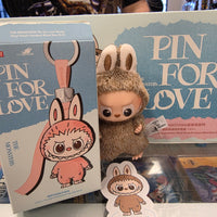 OFFICIAL/AUTHENTIC LABUBU BY POPMART PIN FOR LOVE - LETTER "&" (1 OPENED BOX, 1 CARD, 1 LABUBU)