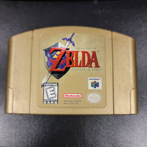 N64 - The Legend of Zelda Ocarina of Time {COLLECTOR'S EDITION/GOLD CART}