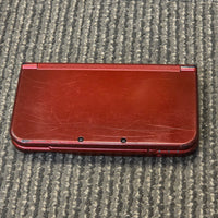 NINTENDO *NEW* 3DS XL CONSOLE - METALLIC RED (SCRATCHES ON OUTSIDE, SCREENS LOOK GOOD)
