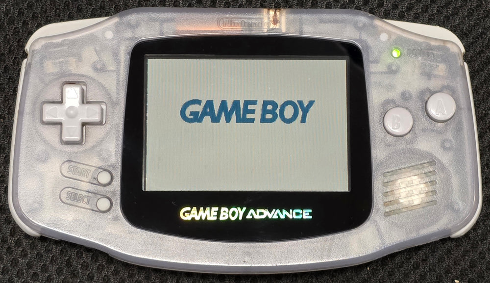 NINTENDO GAMEBOY ADVANCE - CLEAR GLACIER