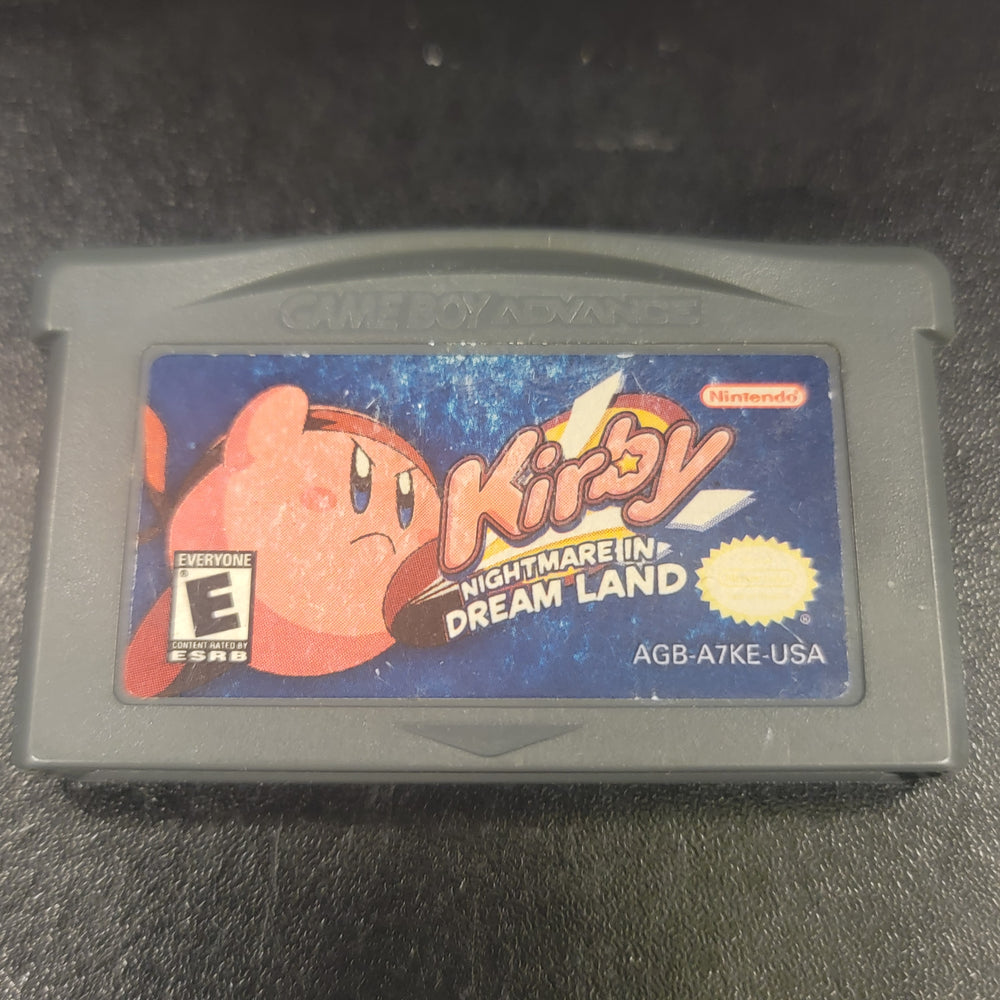 GBA - Kirby: Nightmare in Dream Land [LOOSE] [OK CONDITION]