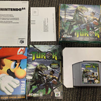 N64 - TUROK DINORSAUR HUNTER (PLAYER'S CHOICE) {CIB}