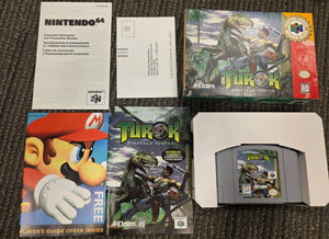 N64 - TUROK DINORSAUR HUNTER (PLAYER'S CHOICE) {CIB}