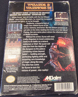 NES - WIZARDS AND WARRIORS III KUROS VISIONS OF POWER [CIB]
