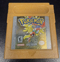 GB/GBC - POKEMON GOLD *NEW SAVE BATTERY* [AUTHENTIC!]
