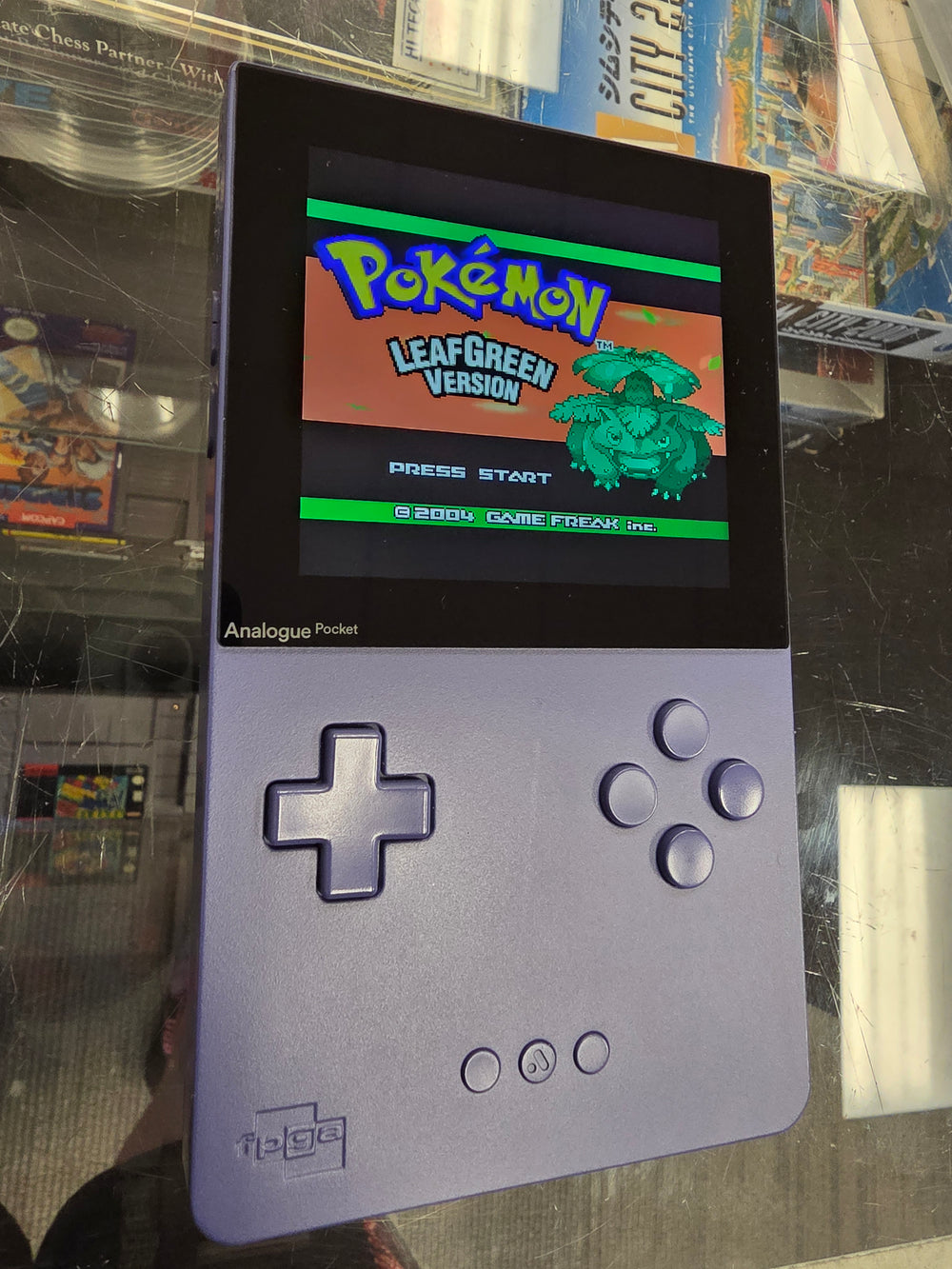 ANALOGUE POCKET GAMEBOY/GBA CONSOLE - GRAPE/PURPLE